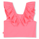 Vest top with ruffled straps BILLIEBLUSH 
                    GIRL
