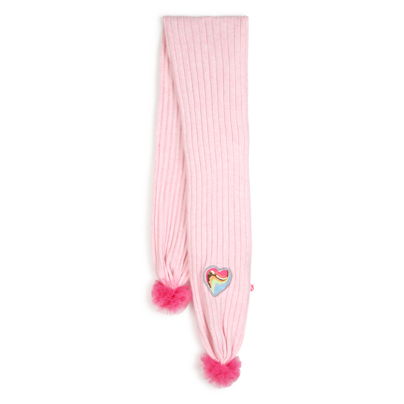 Pom pom scarf BILLIEBLUSH 
                        GIRL
