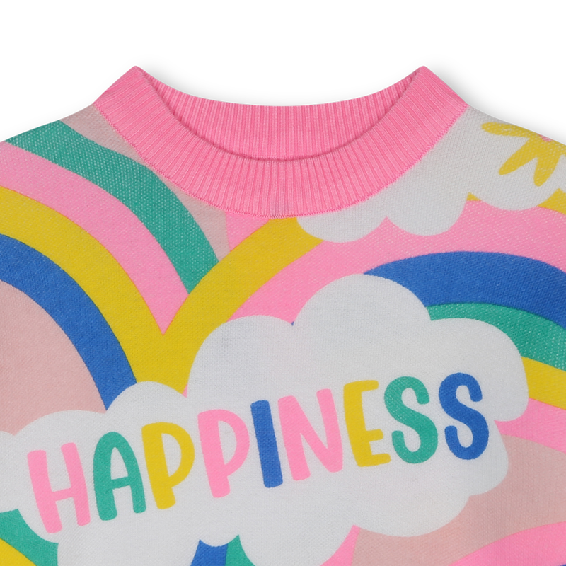 Multicolored cotton sweater BILLIEBLUSH 
                        GIRL