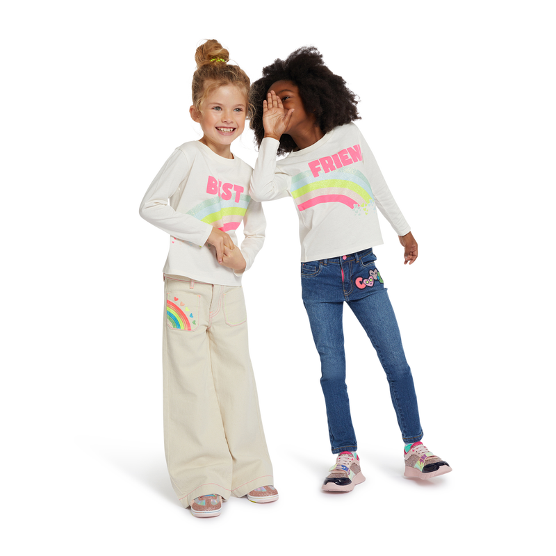 Adjustable patch jeans BILLIEBLUSH 
                        GIRL