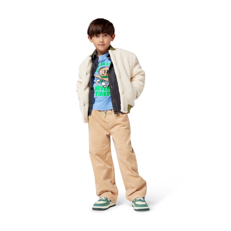 Plush fabric jacket BILLIEBLUSH 
                    BOY