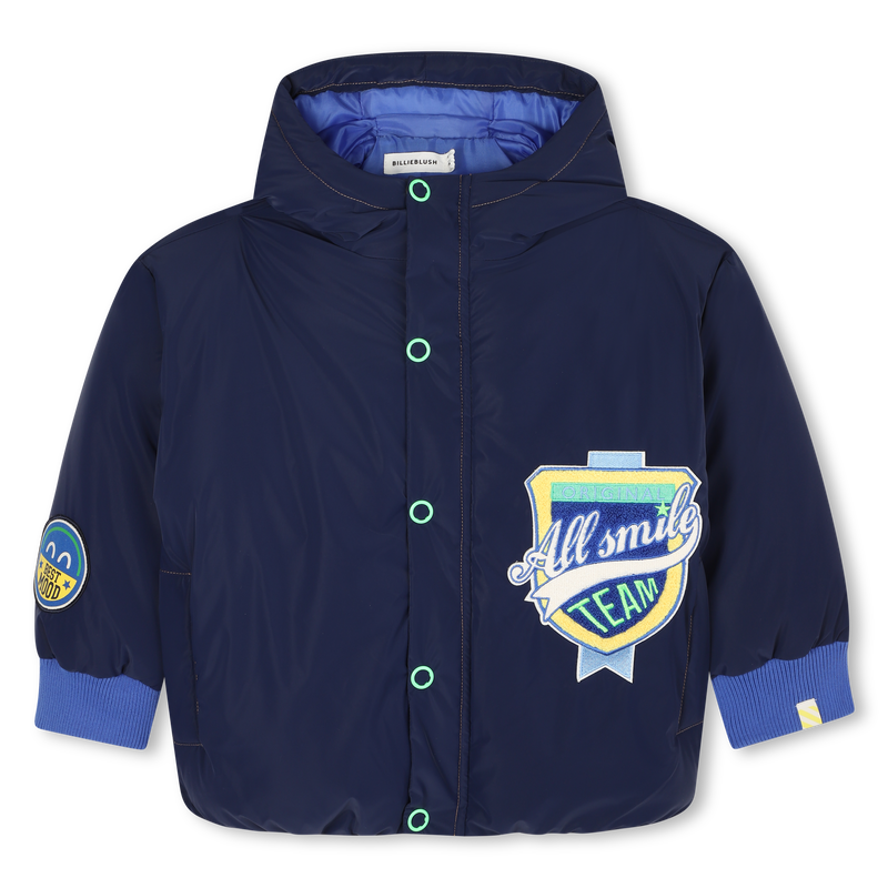 Hooded down jacket BILLIEBLUSH 
                        BOY