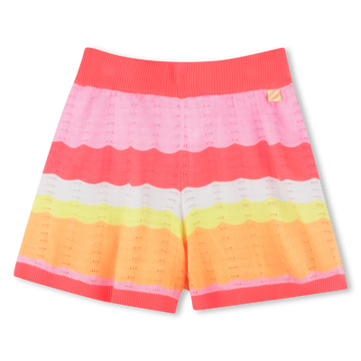 Striped tricot shorts BILLIEBLUSH GIRL