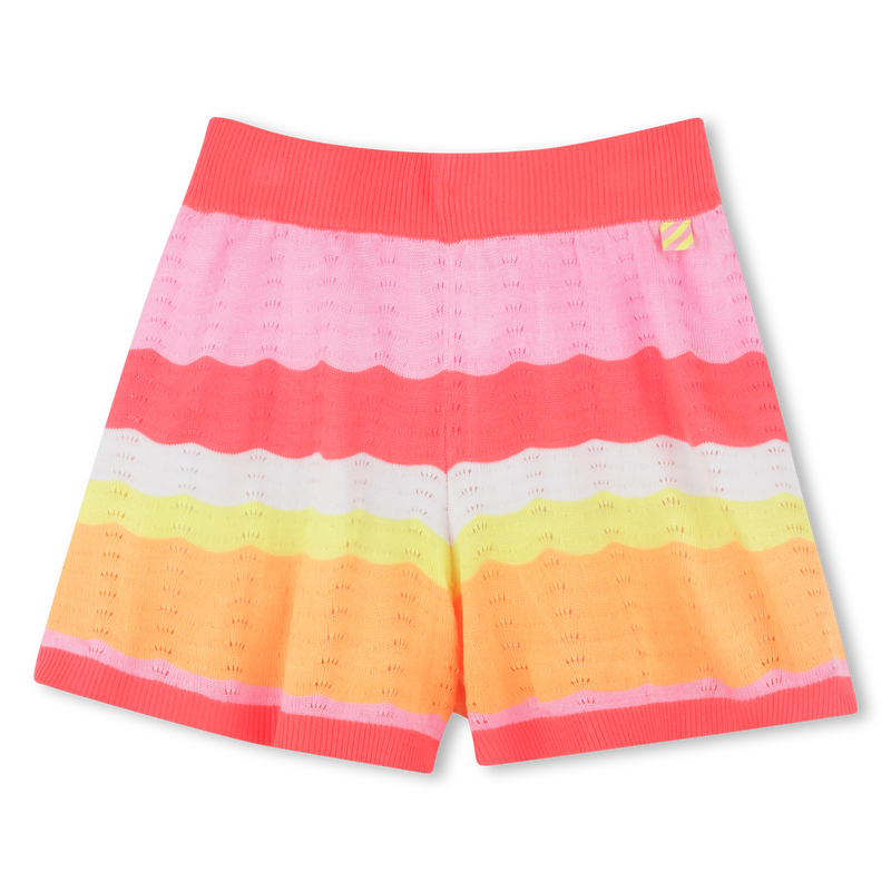 Striped tricot shorts BILLIEBLUSH 
                        GIRL