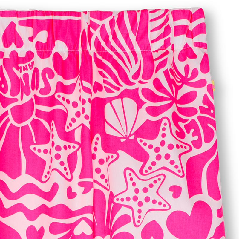 Wide patterned trousers BILLIEBLUSH 
                        GIRL