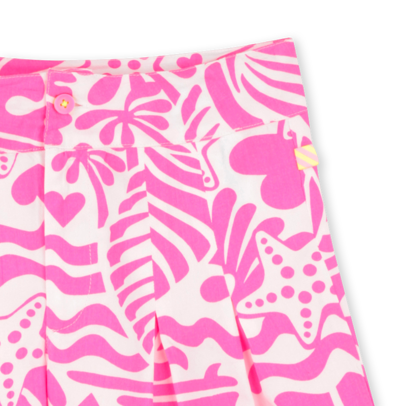 Patterned viscose shorts BILLIEBLUSH 
                        GIRL