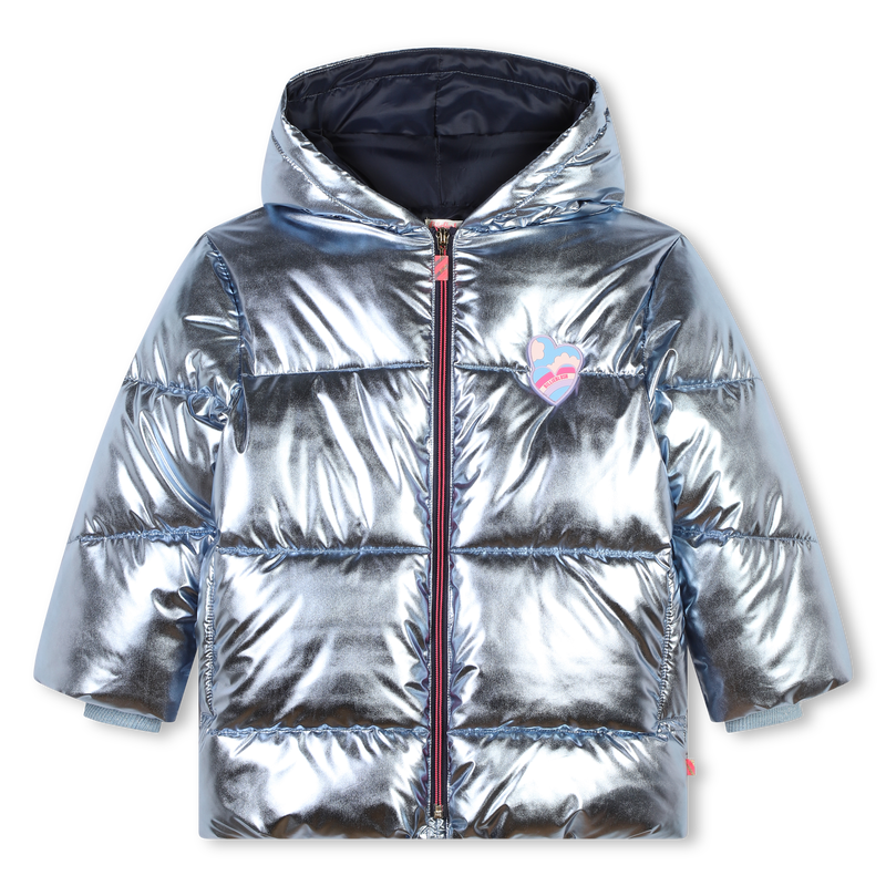 Zip-up hooded puffer jacket BILLIEBLUSH 
                        GIRL