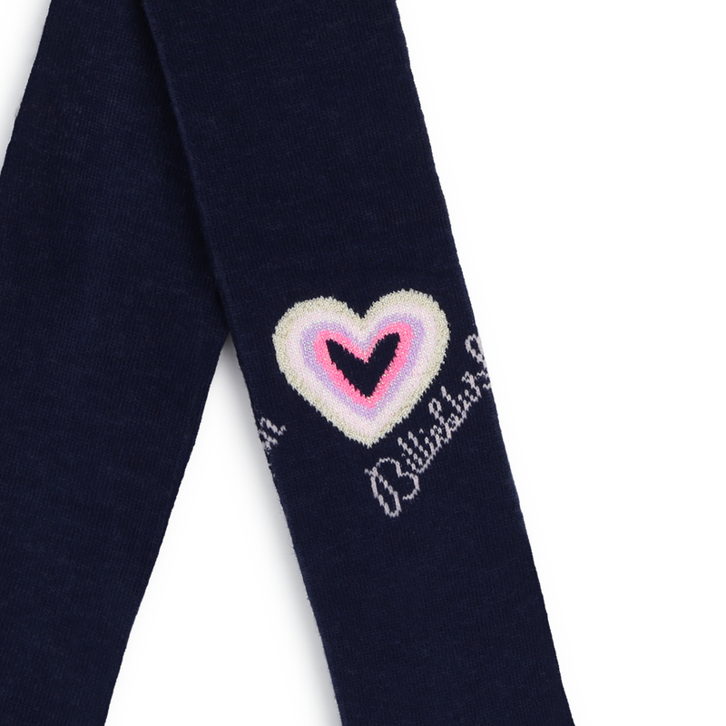 Tights with metallic heart BILLIEBLUSH 
                        GIRL