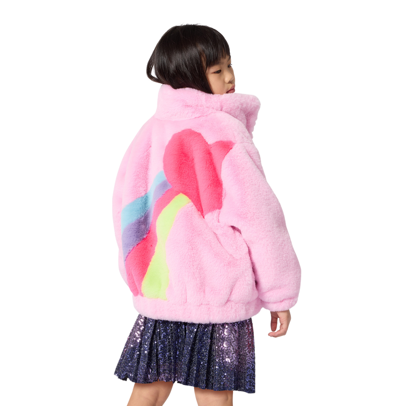 Fleece coat BILLIEBLUSH 
                        GIRL