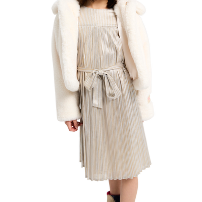 Pleated striped dress BILLIEBLUSH GIRL