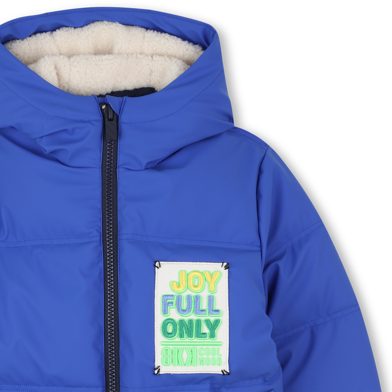 Hooded down jacket BILLIEBLUSH 
                    BOY