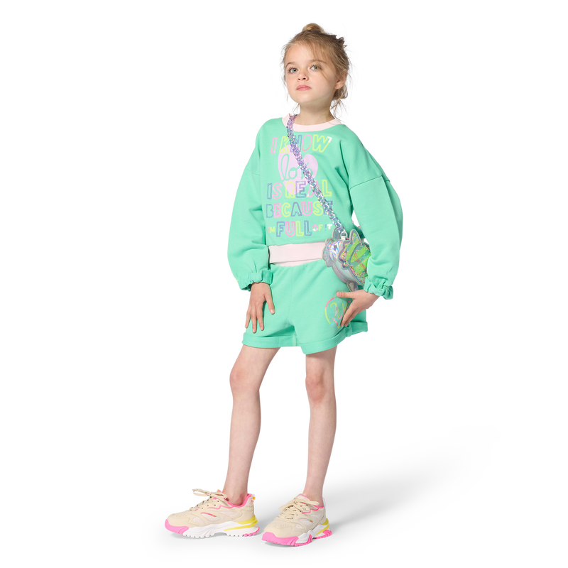 FLEECE SHORTS BILLIEBLUSH 
                        GIRL