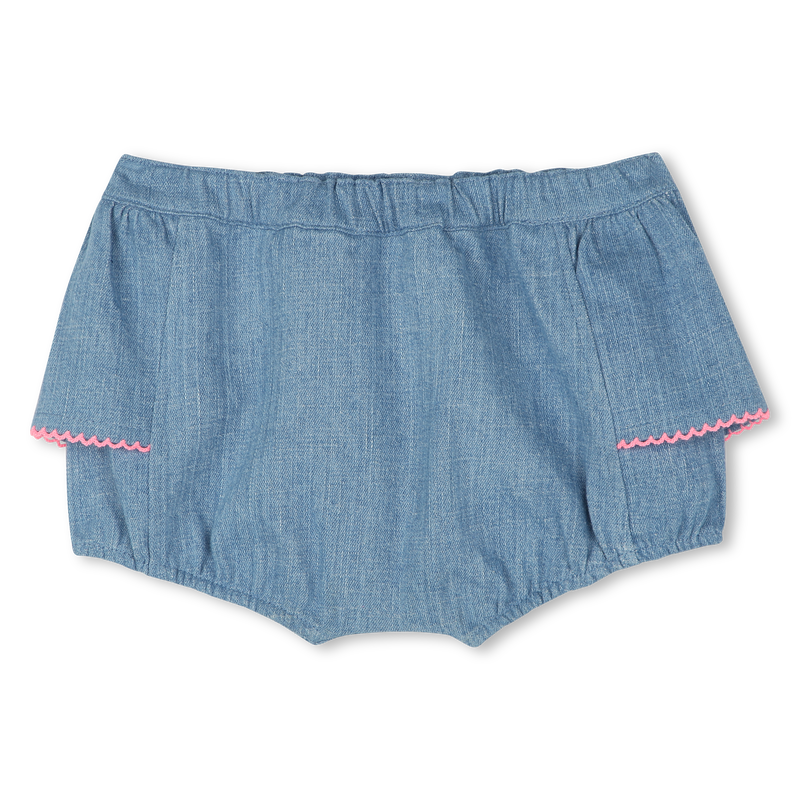 Denim set with frills BILLIEBLUSH 
                        GIRL