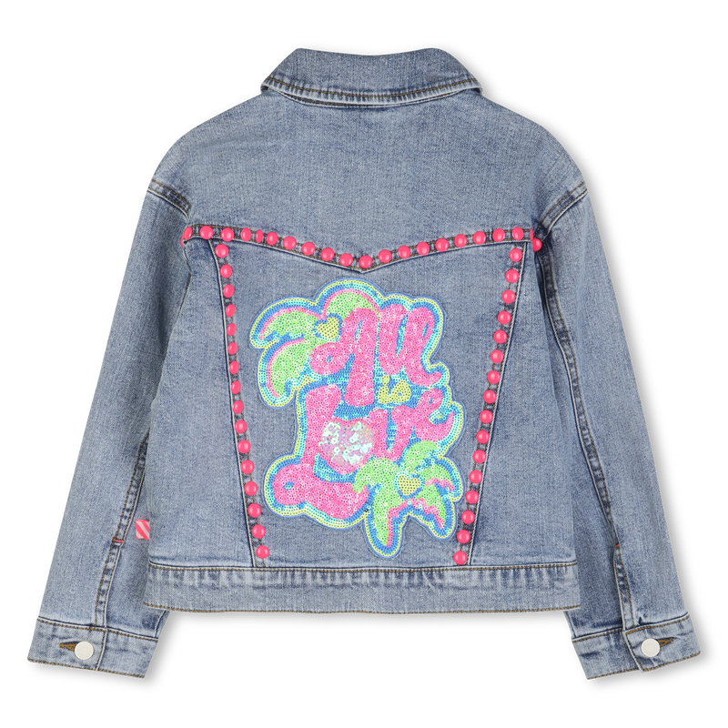 DENIM JACKET BILLIEBLUSH 
                        GIRL