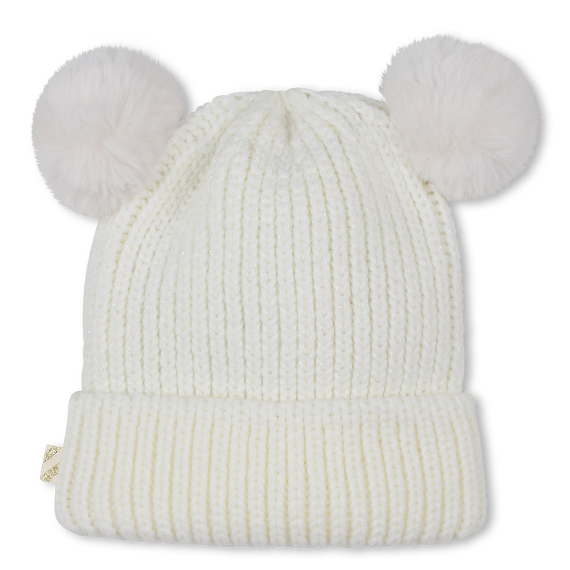 Double pompom beanie BILLIEBLUSH 
                    GIRL
