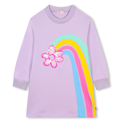 Fleece dress with sequins BILLIEBLUSH GIRL