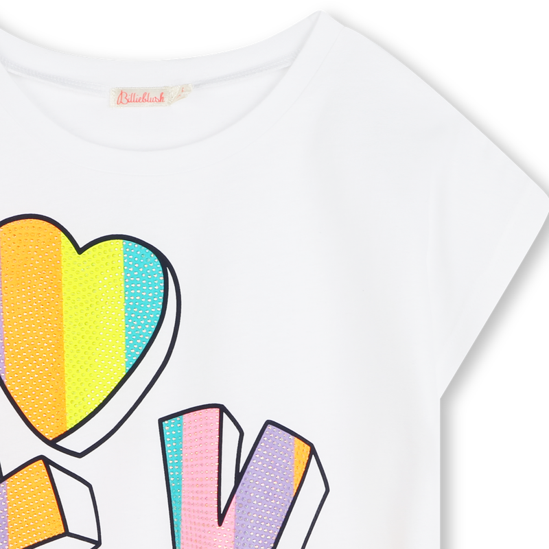 Loose T-shirt with studs BILLIEBLUSH 
                        GIRL
