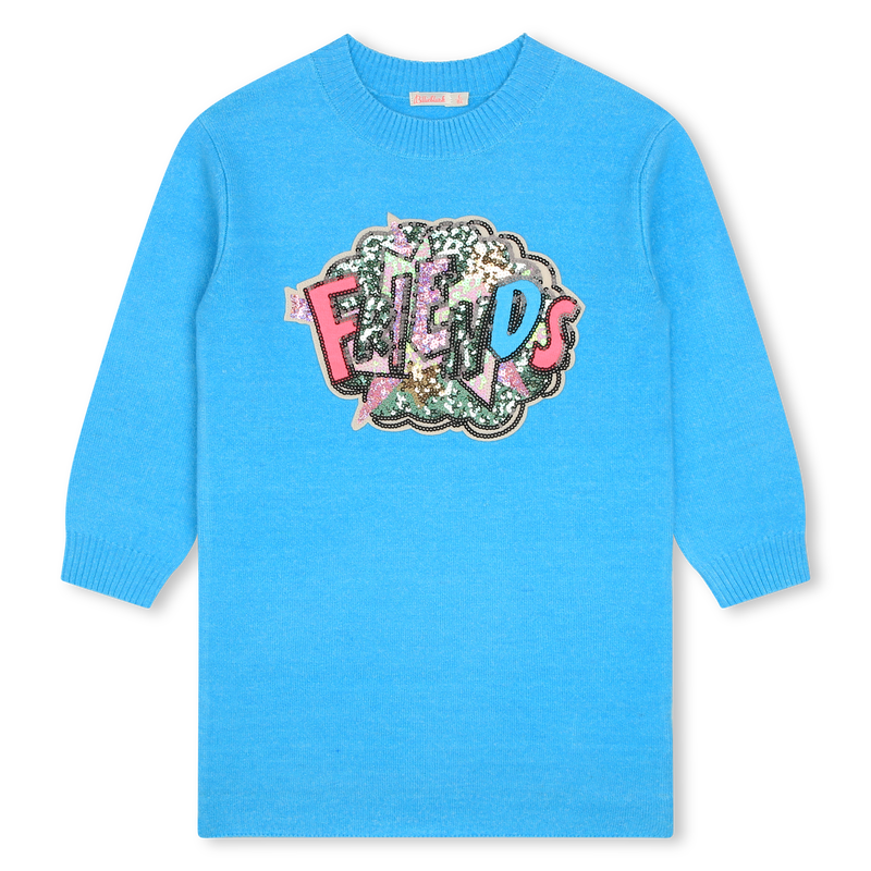 Sequined sweater dress BILLIEBLUSH 
                        GIRL