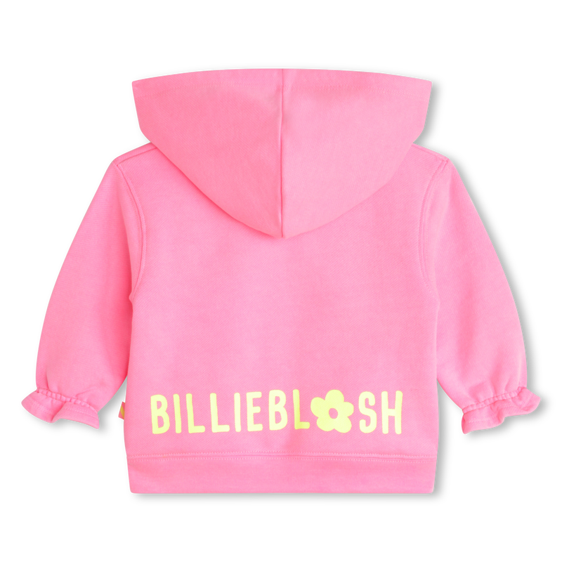 Hooded fleece cardigan BILLIEBLUSH 
                        GIRL