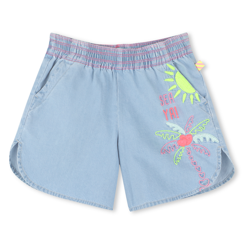Lightweight denim shorts BILLIEBLUSH 
                        GIRL