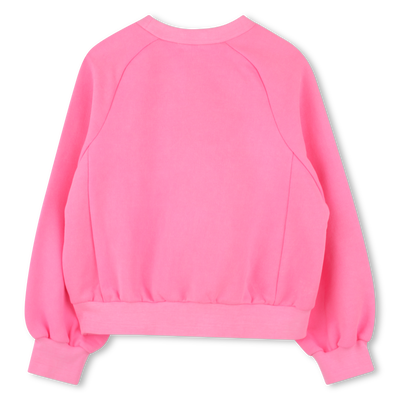 Dyed fleece sweatshirt BILLIEBLUSH GIRL