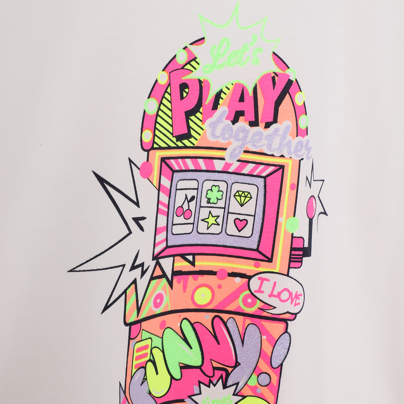 Graphic long-sleeve BILLIEBLUSH 
                        GIRL