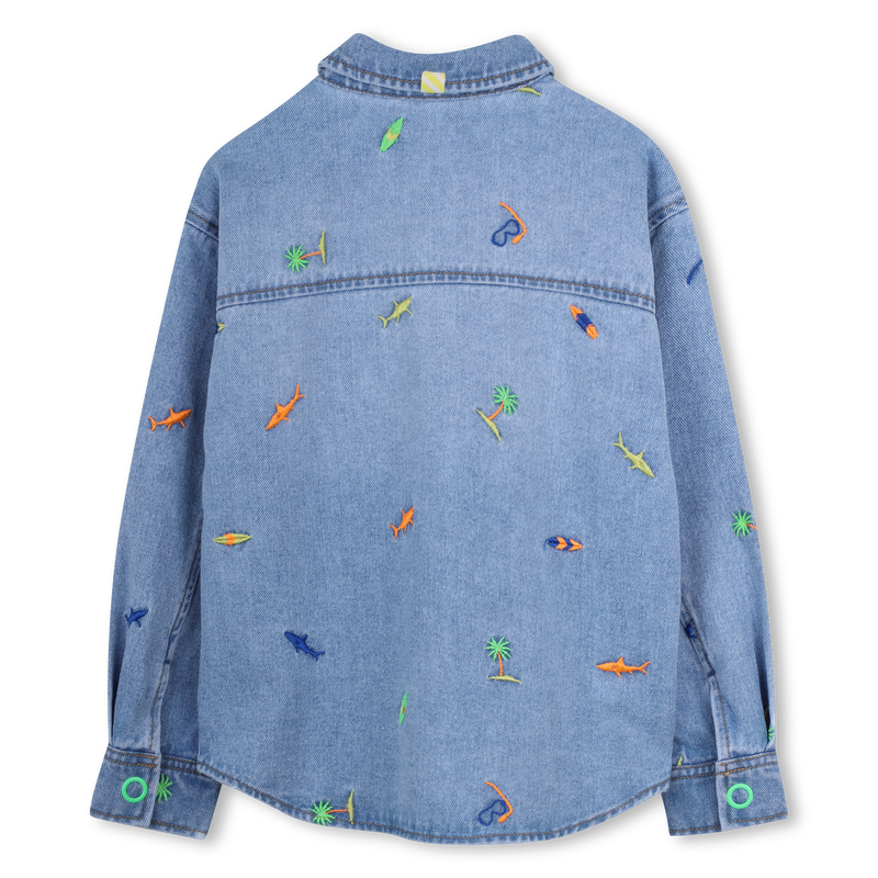 DENIM OVERSHIRT BILLIEBLUSH 
                        BOY