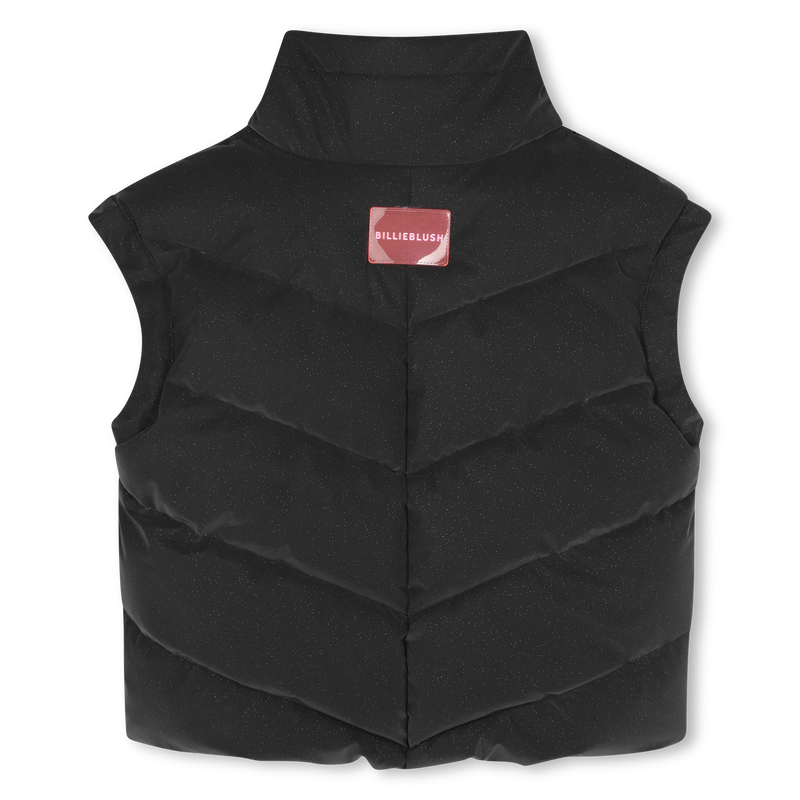 Sleeveless glitter down jacket BILLIEBLUSH 
                    GIRL