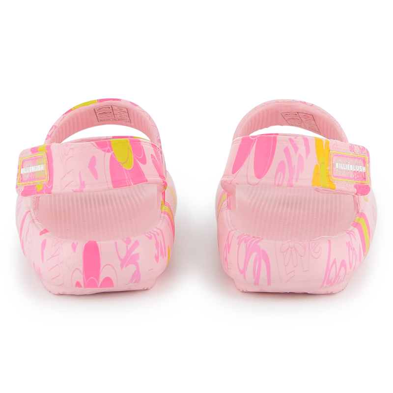 SANDALS WITH HOOK-AND-LOOP CLOSURE BILLIEBLUSH 
                        GIRL