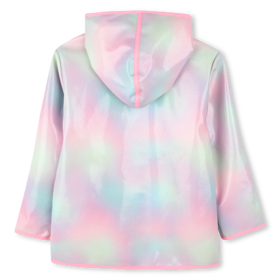 Waxed hooded raincoat BILLIEBLUSH GIRL