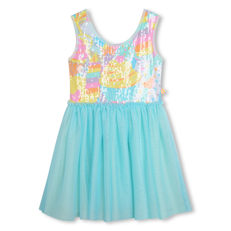 Accessorized birthday dress BILLIEBLUSH 
                        GIRL