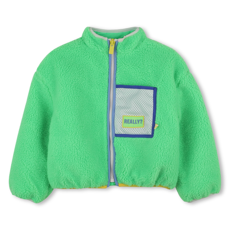 Plush fabric jacket BILLIEBLUSH 
                    BOY