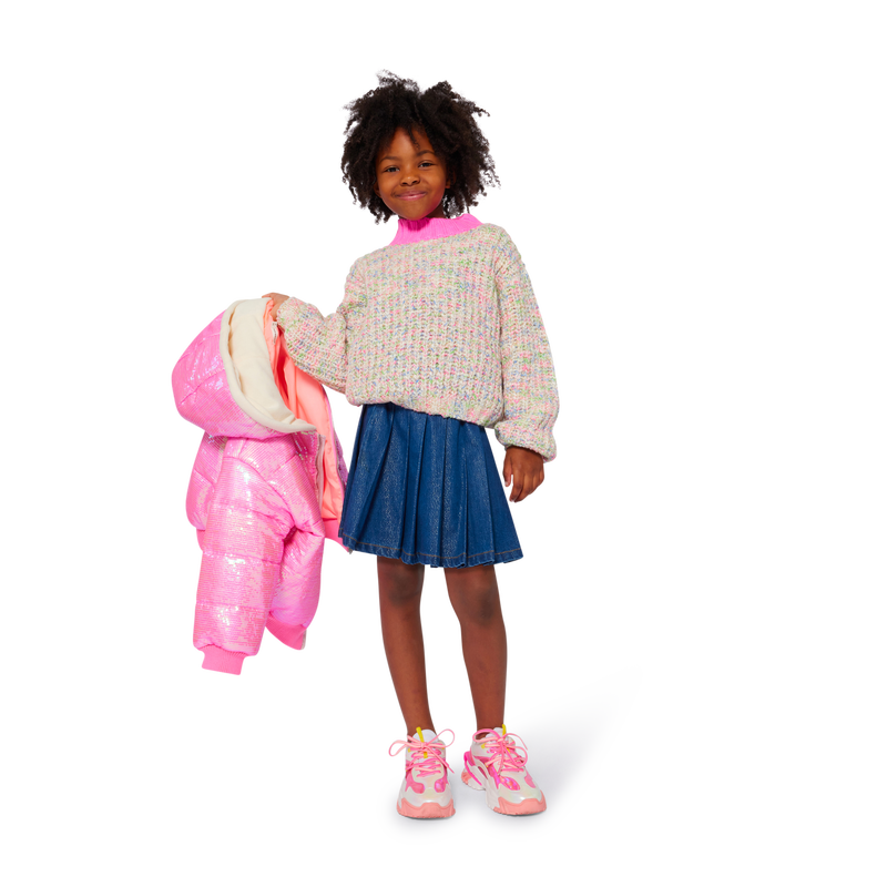 Pleated denim skirt BILLIEBLUSH 
                        GIRL