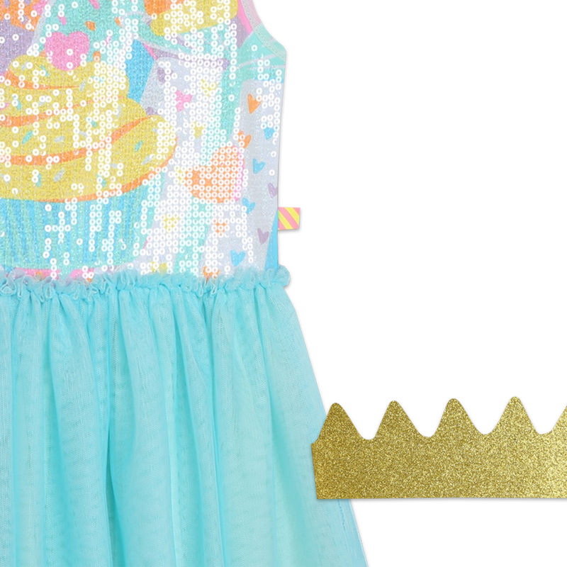 Accessorized birthday dress BILLIEBLUSH 
                        GIRL