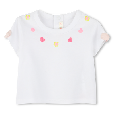 Short-sleeved cotton T-shirt BILLIEBLUSH GIRL