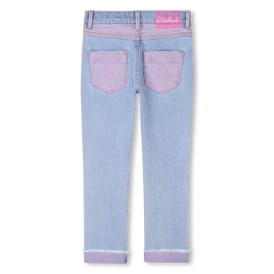 Adjustable jeans with sequins BILLIEBLUSH GIRL