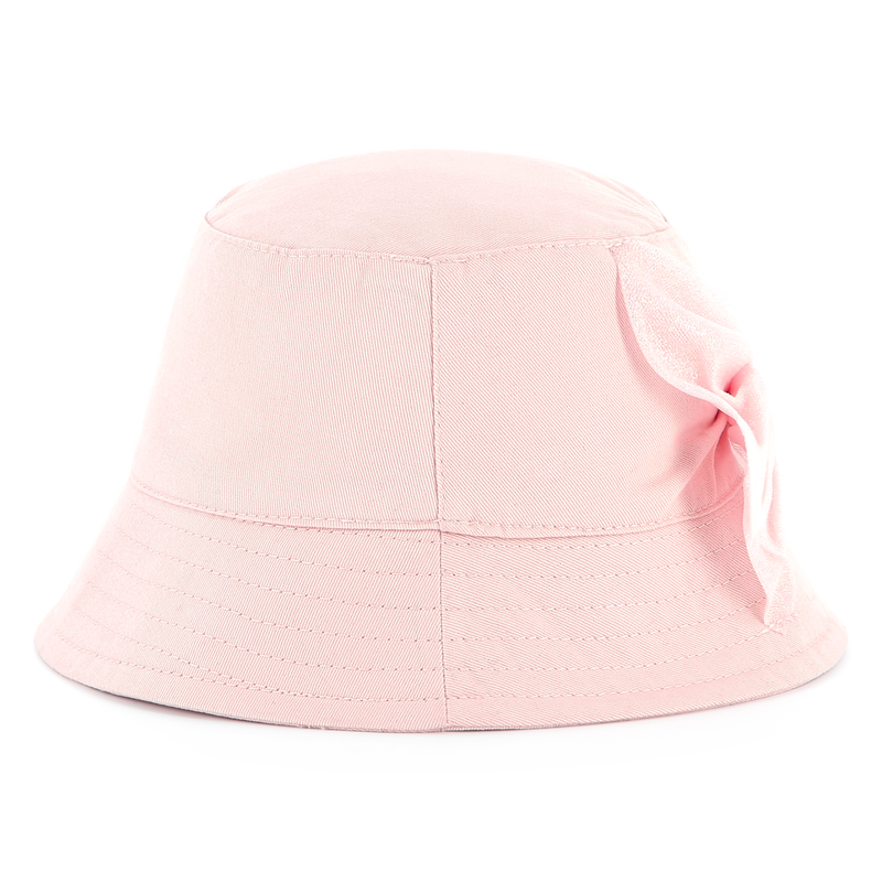 Cotton bucket hat with bow BILLIEBLUSH 
                        GIRL