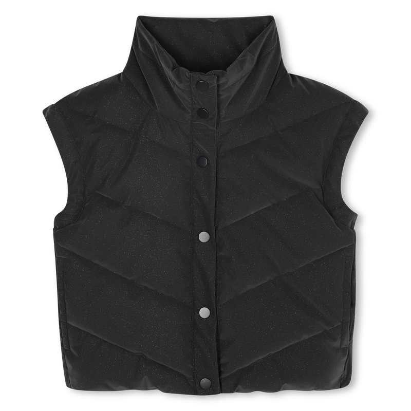 Sleeveless glitter down jacket BILLIEBLUSH 
                        GIRL