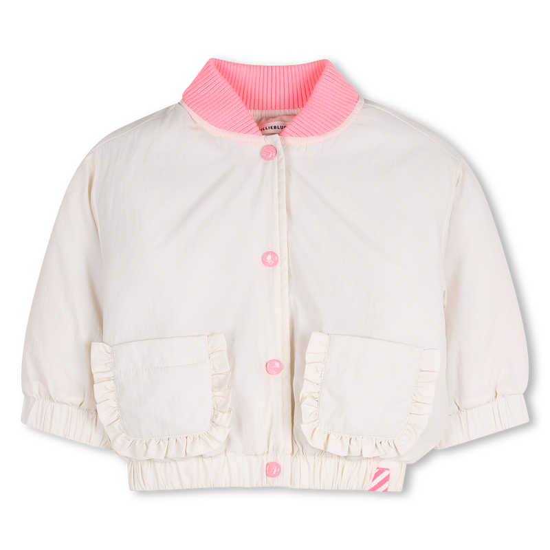 CRUMPLED BOMBER JACKET BILLIEBLUSH 
                        GIRL