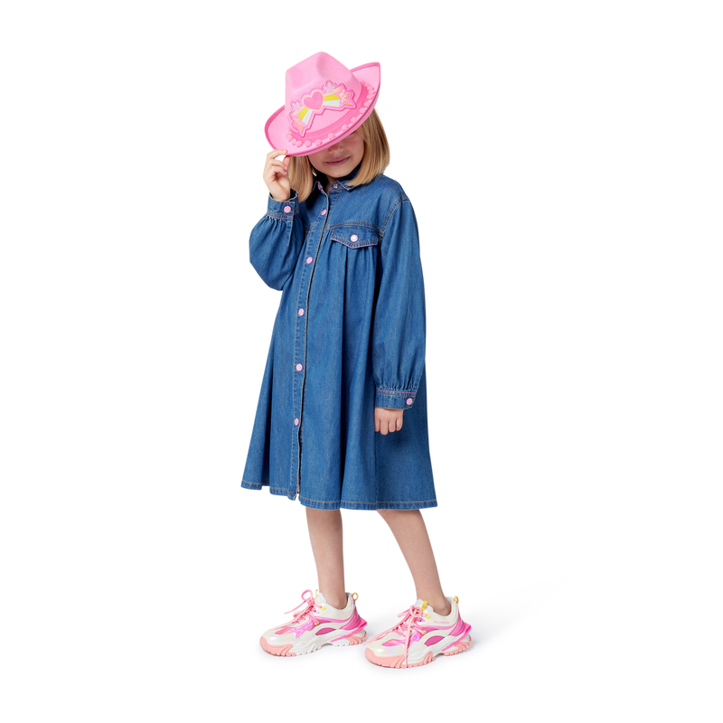 Western hat with pompoms BILLIEBLUSH 
                    GIRL