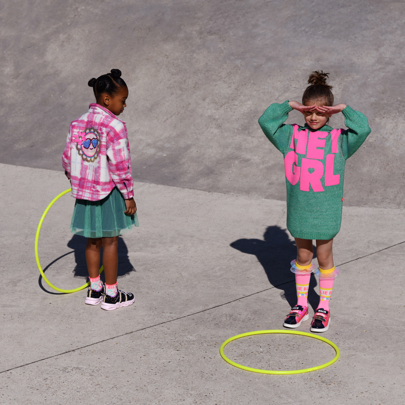 Hooded sequined dress BILLIEBLUSH 
                        GIRL