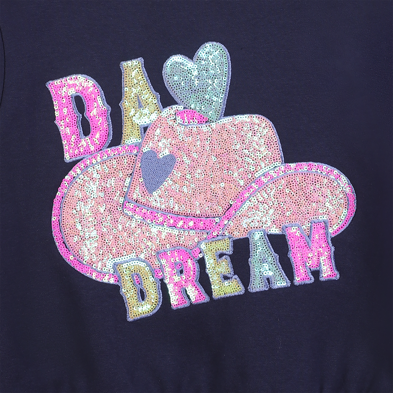 Fleece sweatshirt BILLIEBLUSH 
                        GIRL