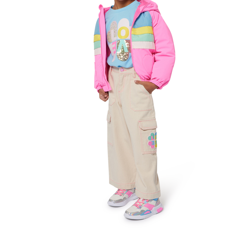 Multicoloured puffer jacket BILLIEBLUSH 
                        GIRL