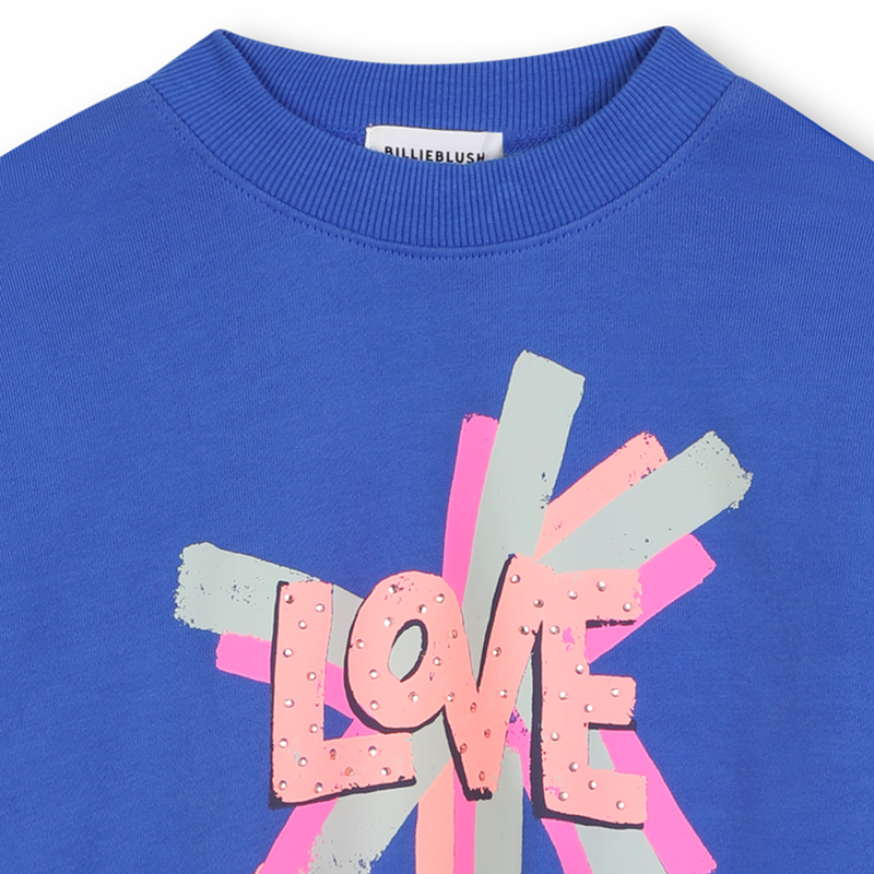 Fleece sweatshirt BILLIEBLUSH 
                    GIRL