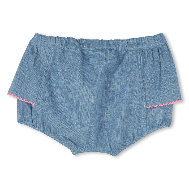 Denim set with frills BILLIEBLUSH 
                        GIRL