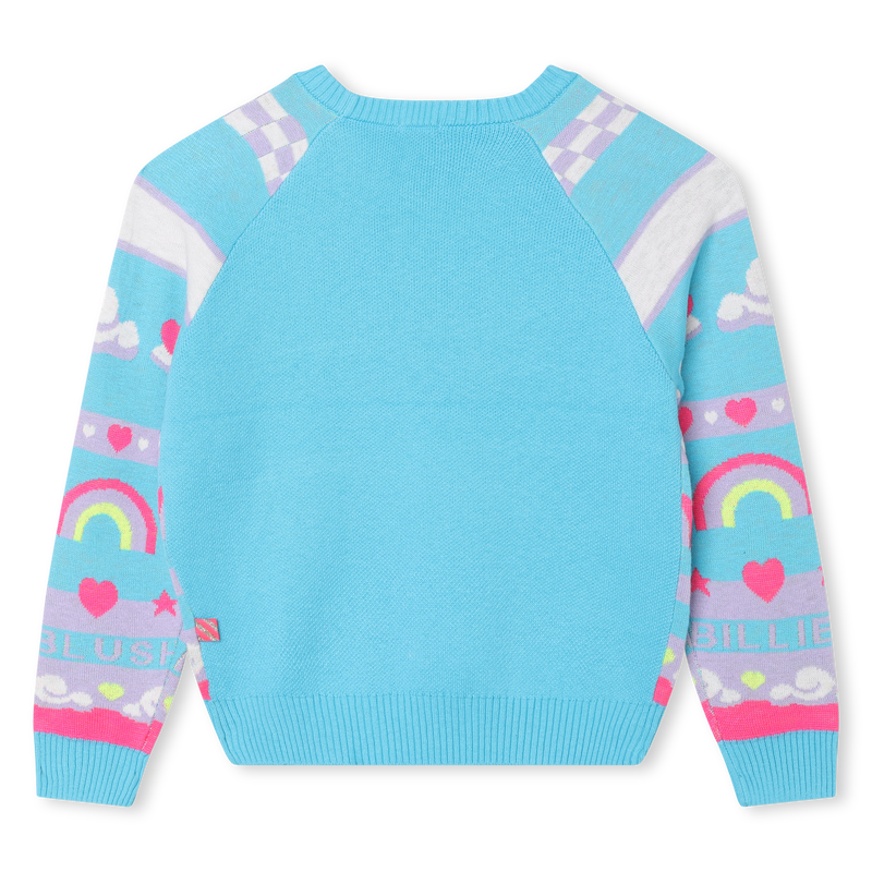 Knit holiday sweater BILLIEBLUSH 
                        GIRL