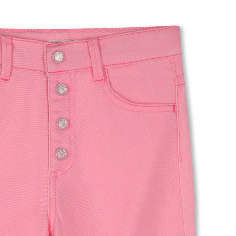 Button-up cotton jeans BILLIEBLUSH 
                        GIRL