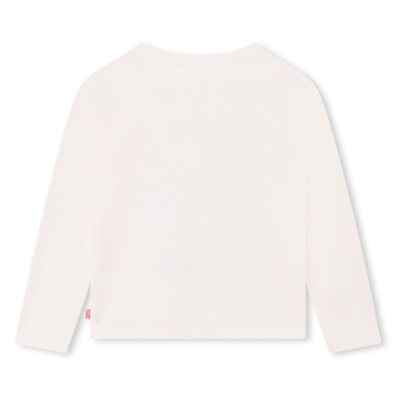 Cotton graphic long-sleeve BILLIEBLUSH 
                        GIRL