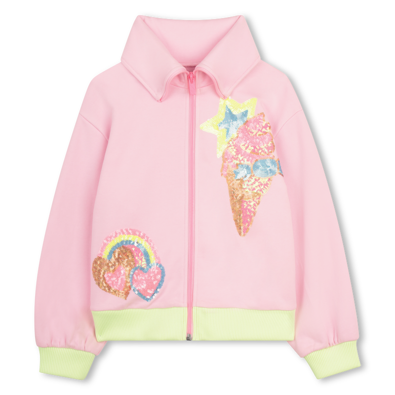 ZIP-UP HOODIE BILLIEBLUSH 
                        GIRL