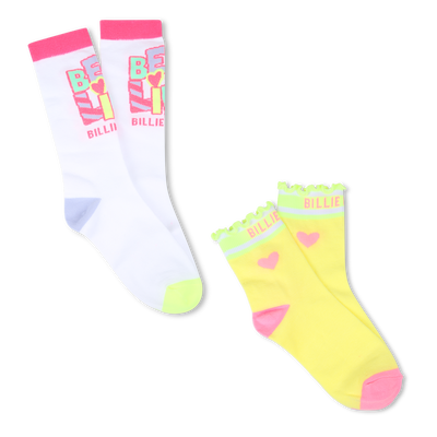 SET OF 2 PAIRS OF SOCKS BILLIEBLUSH GIRL